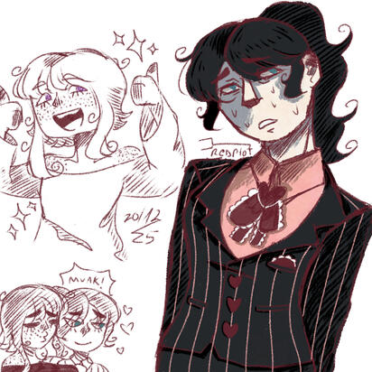 Full colour (+ doodles!)